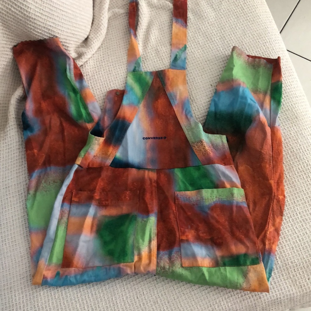 Small Multi Color Converse Overalls - Picture 3 of 3